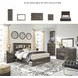 Drystan Queen Bookcase Bed with Dual Side Storage Drawers