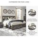Drystan King Bookcase Bed with Front Storage Footboard
