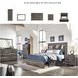 Drystan Full Bookcase Bed with Dual Side Storage Drawers