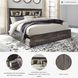 Drystan King Bookcase Bed with Single Sided Storage