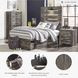 Drystan Twin Panel Bed with Side Storage Drawers