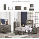 Drystan Twin Panel Bed with Side Storage Drawers
