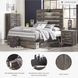 Drystan Full Panel Bed with Side Storage Drawers