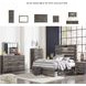 Drystan Full Panel Bed with Side Storage Drawers