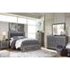 Lodanna Gray 6 Drawer Dresser and Rectangular Mirror