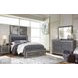 Lodanna Gray 6 Drawer Dresser and Rectangular Mirror