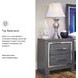 Lodanna Gray Two Drawer Nightstand
