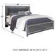 Lodanna Gray King Upholstered Panel Bed
