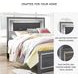 Lodanna Gray Full Upholstered Panel Bed