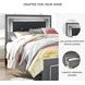 Lodanna Gray Full Upholstered Panel Storage Bed