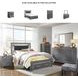 Lodanna Gray Full Upholstered Panel Storage Bed