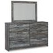Baystorm Gray Youth Panel Bedroom Set with LED