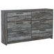 Baystorm Gray Youth Panel Bedroom Set with LED