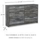 Baystorm Gray Dresser