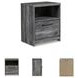Baystorm Gray 1 Drawer Nightstand