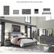 Baystorm Gray King Panel Bed