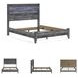 Baystorm Gray Queen Panel Bed