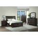B02255 Brown Queen Sleigh Storage Bed
