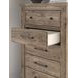 Stanziford Brown 5 Drawer Chest