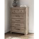 Stanziford Brown 5 Drawer Chest