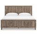 Stanziford Brown King Panel Bed