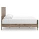 Stanziford Brown King Panel Bed