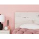 Lawroy Rustic White Twin Panel Headboard