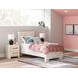 Lawroy Rustic White Twin Panel Headboard