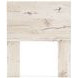 Lawroy Rustic White Twin Panel Headboard