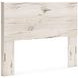 Lawroy Rustic White Queen Panel Headboard