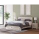 Lawroy Rustic White King Panel Headboard