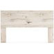 Lawroy Rustic White King Panel Headboard