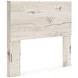Lawroy Rustic White Full Panel Headboard
