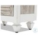 Island Haven Dapple Grey 4 Door Credenza
