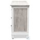 Island Haven Dapple Grey and Blanc 4 Drawer Chest