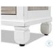 Island Haven Dapple Grey and Blanc 4 Drawer Chest