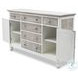 Island Haven Dapple Grey and Blanc Bedroom Set
