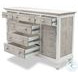 Island Haven Dapple Grey and Blanc Bedroom Set
