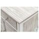 Island Haven Dapple Grey and Blanc 6 Drawer and 2 Door Dresser