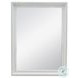 Island Haven White Rectangular Dresser Mirror
