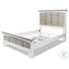 Island Haven Dapple Grey and Blanc Bedroom Set