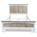 Island Haven Dapple Grey and Blanc Bedroom Set