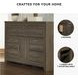 Juararo Dark Brown Dresser