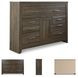 Juararo Dark Brown Dresser