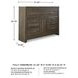 Juararo Dark Brown Dresser