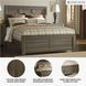 Juararo Dark Brown Queen Panel Bed