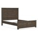 Juararo Dark Brown Queen Panel Bed