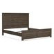 Juararo Dark Brown King Panel Bed