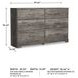 Ralinksi Gray Dresser
