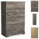 Ralinksi Gray 4 Drawer Chest